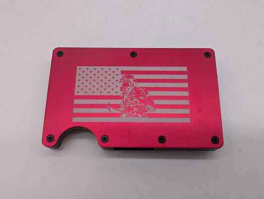 American Flag Fire Fighter Wallet